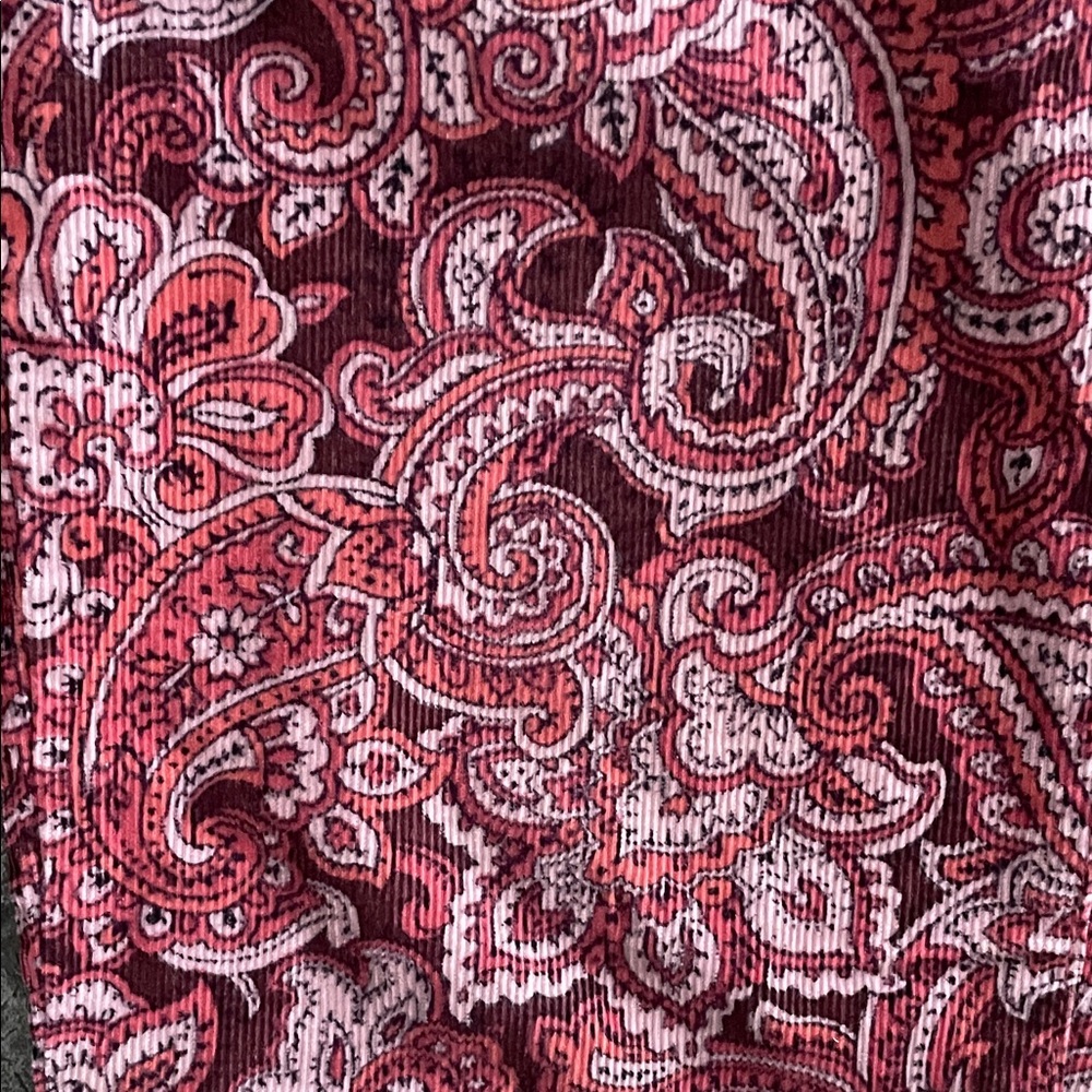 PRANA Paisley Print Women's Straight-leg Pants Preppy Casual Coastal Colourful - Picture 4 of 13